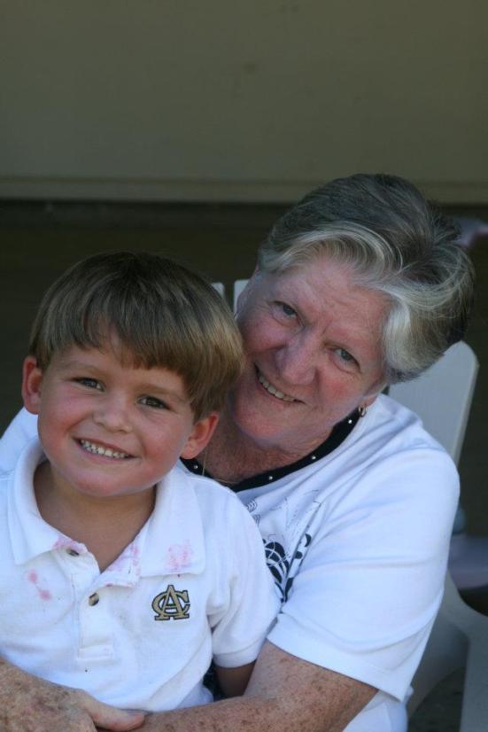 Mac and his Mimi...my precious, delightful, Christ-centered aunt.